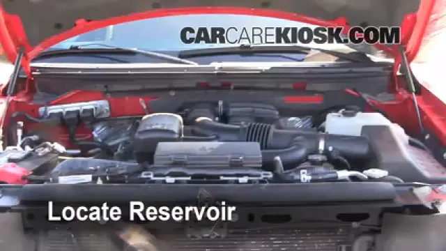 2009 Ford F-150 XLT 5.4L V8 FlexFuel Crew Cab Pickup (4 Door) Liquide essuie-glace Ajouter du liquide